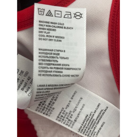 New Balance Women Red Sports Bra Size 32D - Picture 11 of 11